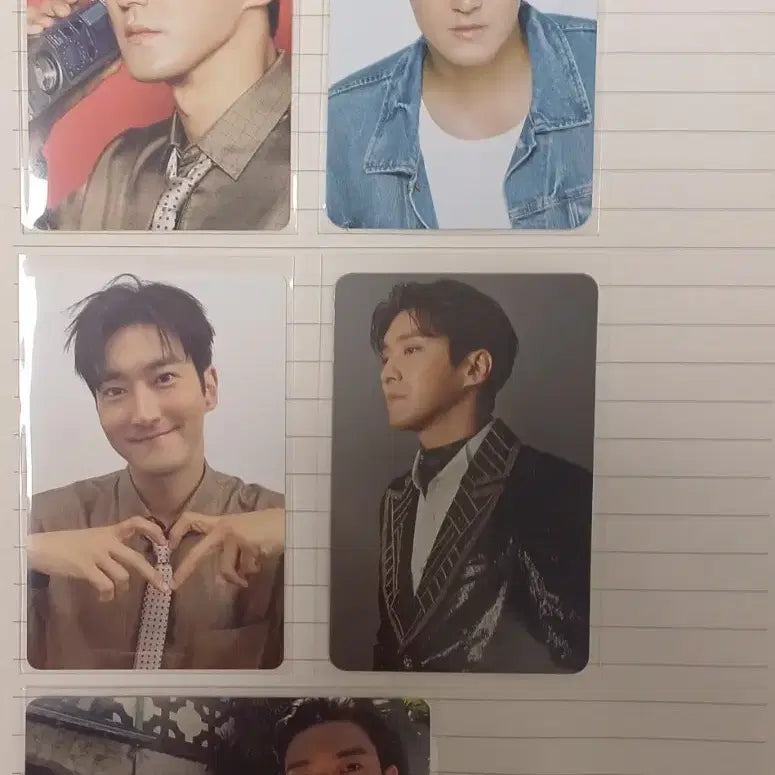 [BUNJANG] Super Junior Siwon Bundle Set Photocard / 슈퍼주니어 시원 포토카드 포카 일괄