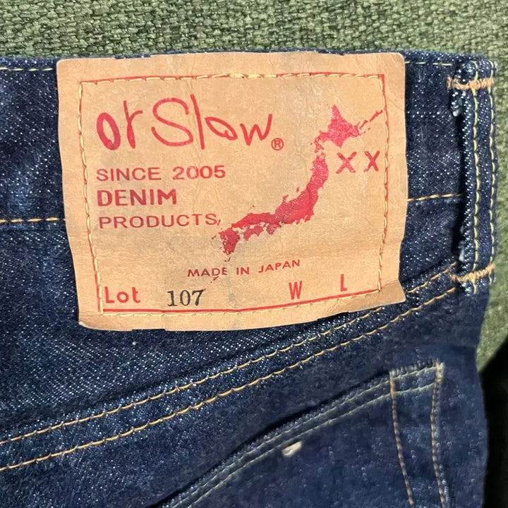 [BUNJANG] OrSlow 107 One Wash Jeans Size 2 / 오어슬로우 107 원워시 2사이즈