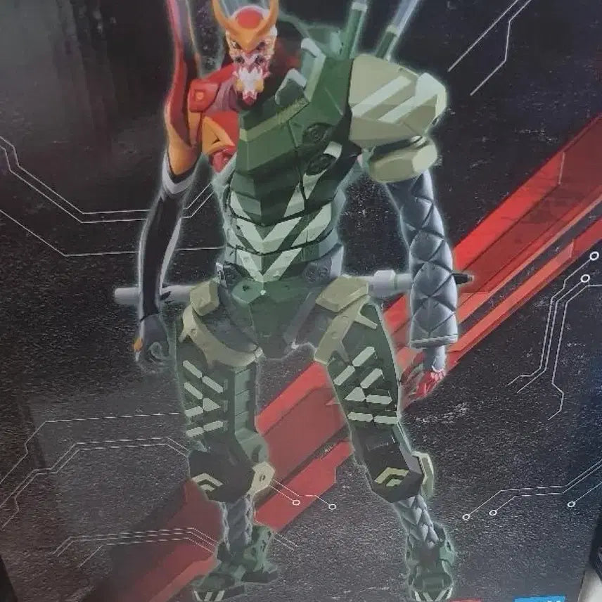[BUNJANG] Evangelion Evangelion Unit-02 Alpha Figure / 에반게리온 쿠지 신 2호기 알파 피규어