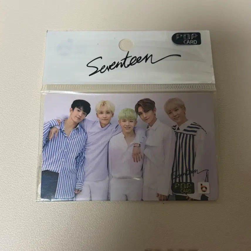 [SOLD OUT] 세븐틴 보컬팀 교통카드 팝카드 판매