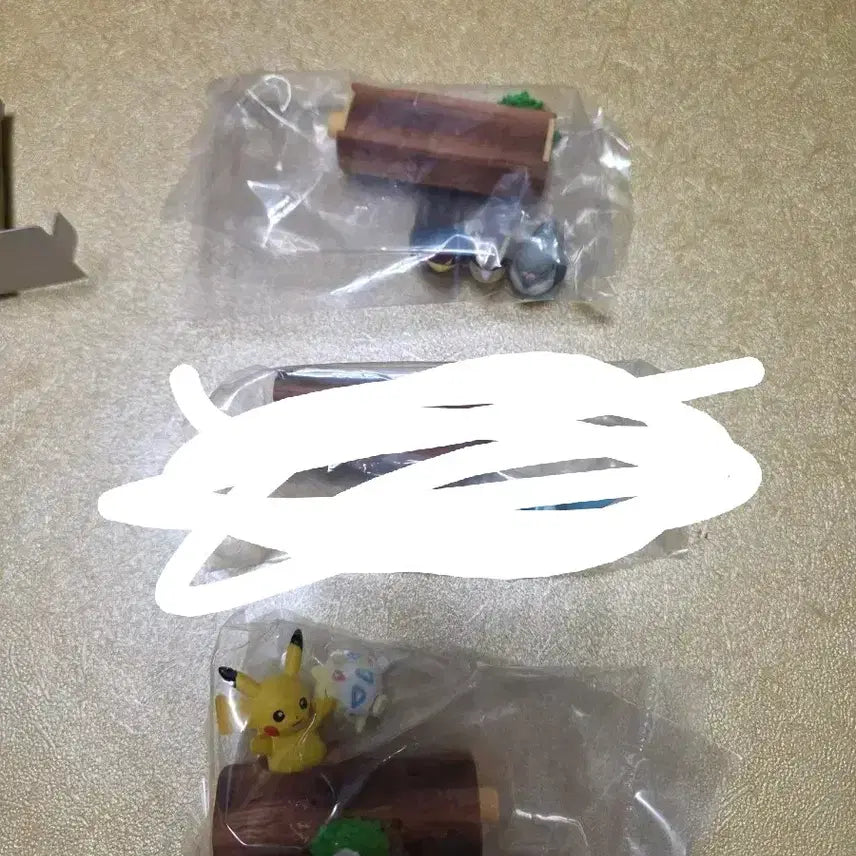 [BUNJANG] Re-Ment Pocket Monsters Nakayoshi Tree 2 Figure Set (Pikachu &amp; Togepi, Bird Pokemon) / 리멘트 포켓몬스터 나카요시 나무2 피규어 2종(피카츄, 조류)