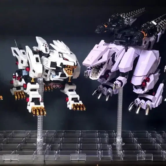 [BUNJANG] Kotobukiya HMM Zoids Liger Zero &amp; Berserk Fuhrer - Metallic &amp; Pearl Coating Diorama / 코토부키야 HMM조이드 라이거제로, 버서크퓌러 맥기 준 디오라마