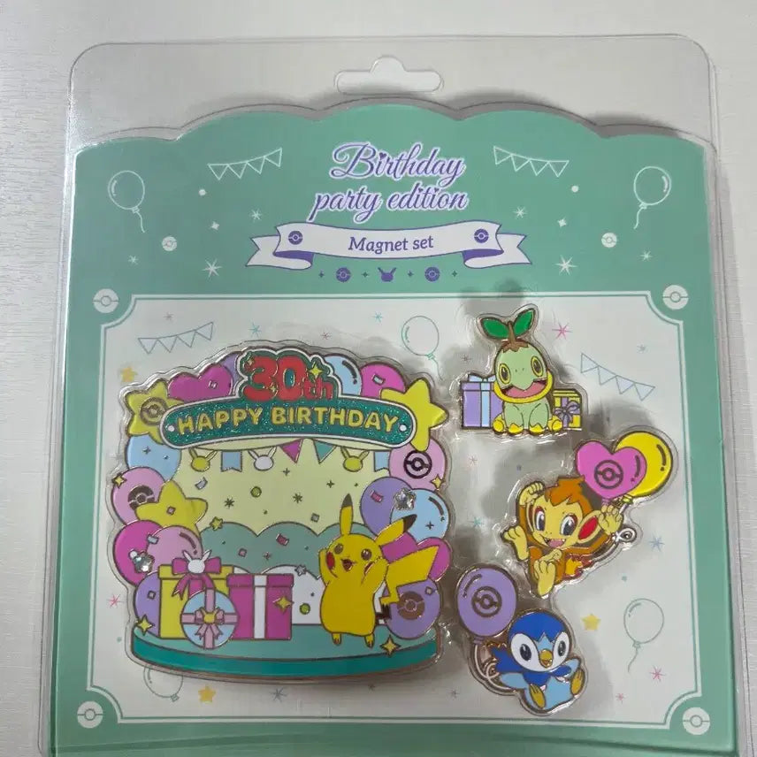 [BUNJANG] Pokemon 30th Anniversary Seongsu Olive Young Limited Edition Magnet Set Gen 4 / 포켓몬스터 30주년 기념 성수 올리브영 팝업 한정 마그넷 4세대