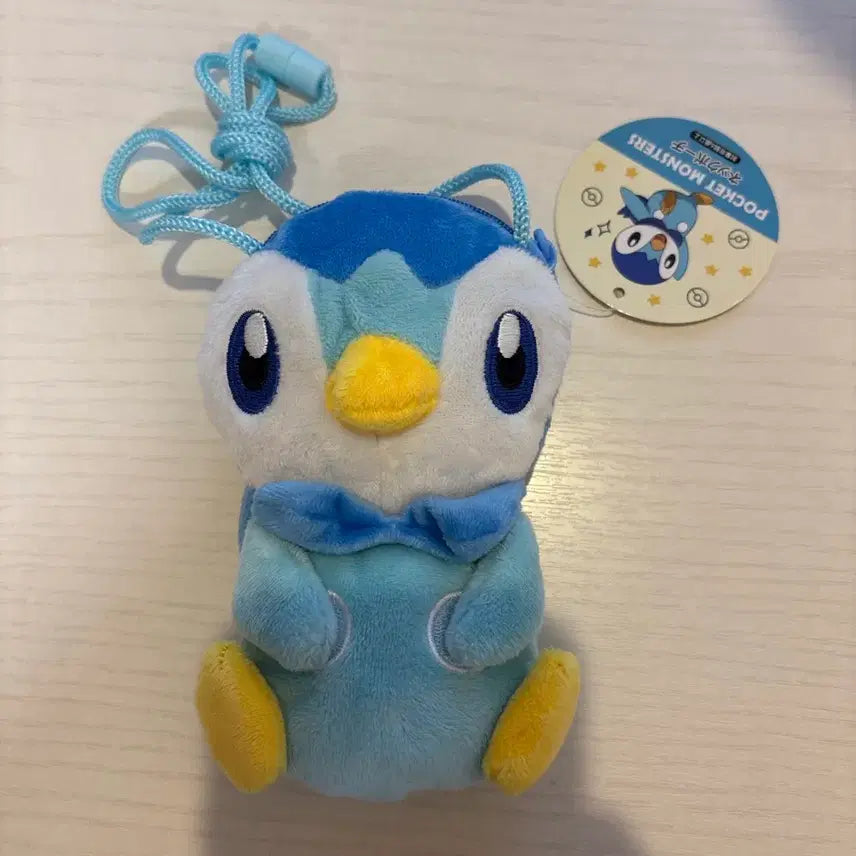 [BUNJANG] Pokemon Piplup Mini Crossbody Bag Pouch / 포켓몬스터 팽도리 인형 목걸이 가방 미니크로스백 파우치 서브컬쳐 지뢰계