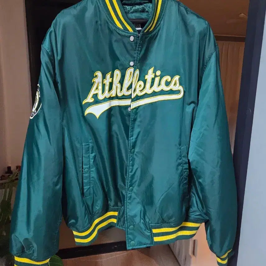 [BUNJANG] New Era Oakland Athletics Varsity Jacket XL / 뉴에라 오클랜드 스타디움 바시티 자켓 xl