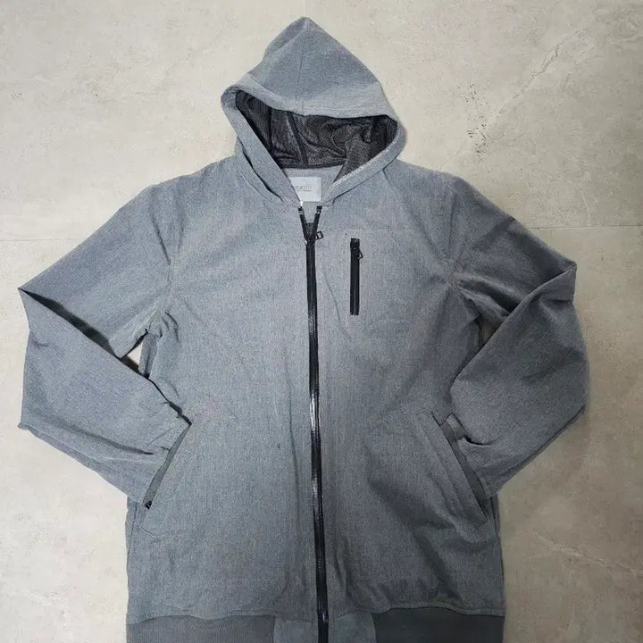 [BUNJANG] Simplicite Grey Zip-Up Hoodie Jacket Size 48 / SIMPLICTE 회색 후드 집업 자켓 48사이즈