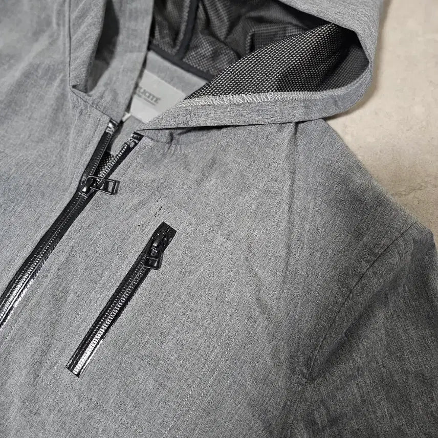 [BUNJANG] Simplicite Grey Zip-Up Hoodie Jacket Size 48 / SIMPLICTE 회색 후드 집업 자켓 48사이즈
