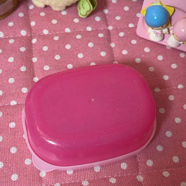 [BUNJANG] Vintage Usahana Mini Lunch Box Container / 고전 우사하나 미니 도시락통 보관함