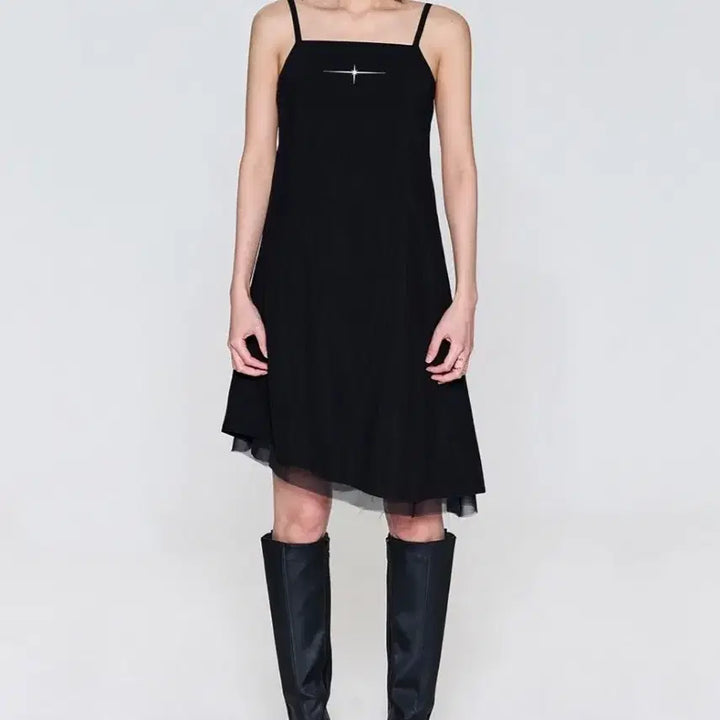 [BUNJANG] Tilden FLASH Layered Mini Dress / [틸던] FLASH LAYERED MINI DRESS 새상품