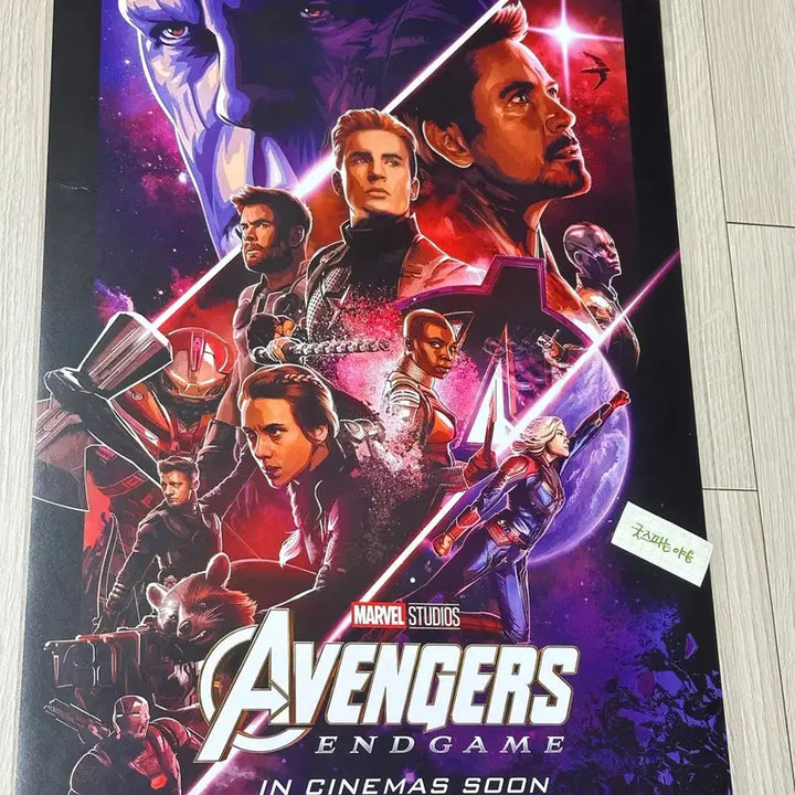 [BUNJANG] Avengers: Endgame Dolby Cinema A3 Poster (Iron Man, Captain America) / [초희귀한정판]영화 마블 어벤져스 엔드게임 돌비시네마 DOLBY 포스터(A3)