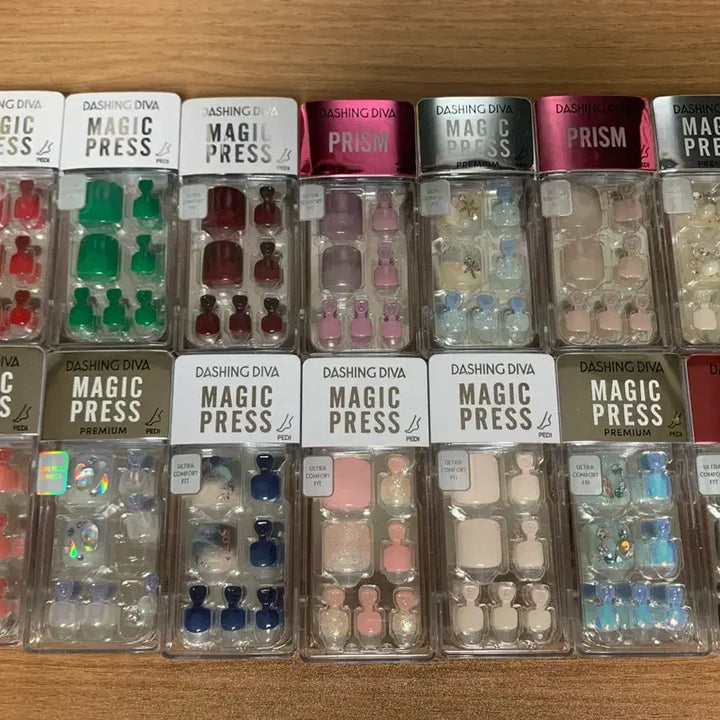 [BUNJANG] Dashing Diva Magic Press Nail Tips Bundle Set / 데싱디바 매직프레스 네일팁 일괄