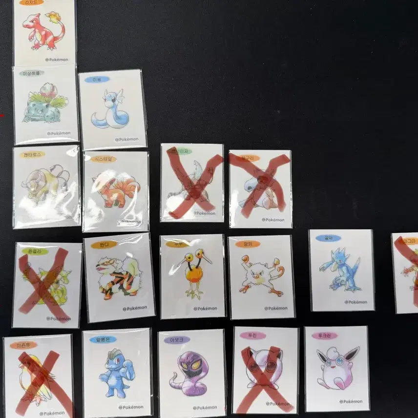[BUNJANG] Pokemon 30th Anniversary Artwork Tteokbokki Stickers / 포켓몬스터 띠부씰 30주년 아트웍 싸게팝니다