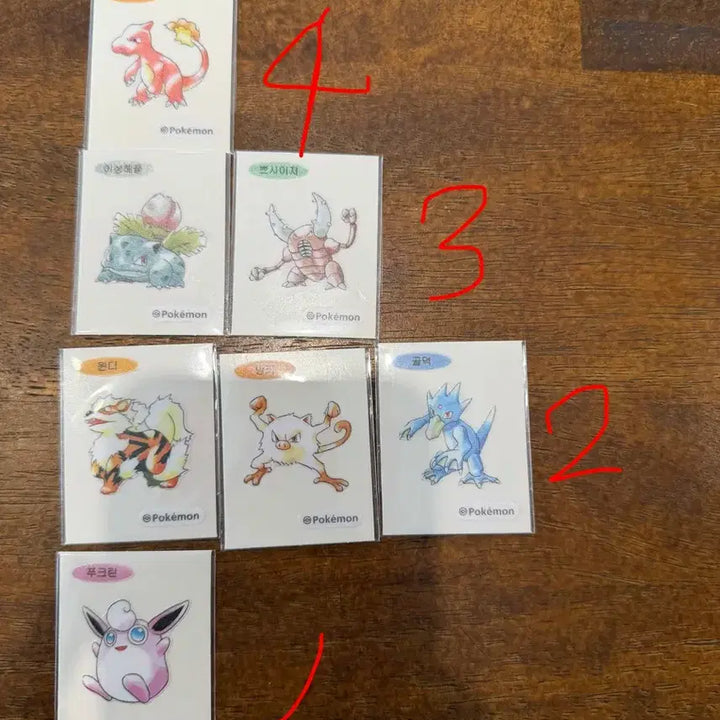 [BUNJANG] Pokemon 30th Anniversary Artwork Tteokbokki Stickers / 포켓몬스터 띠부씰 30주년 아트웍 싸게팝니다