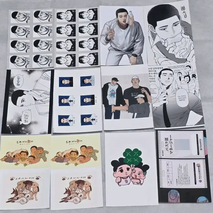 [BUNJANG] Slam Dunk Park Jeong Woo-seong Lee Myung-heon Clear Photocard Bundle Set / 슬램덩크 프박 우명 우성명헌 산왕 정우성 이명헌 투명 포카