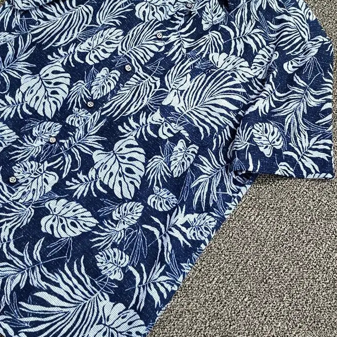 [BUNJANG] Indian Stretchable Lightweight Summer Shirt - Men&