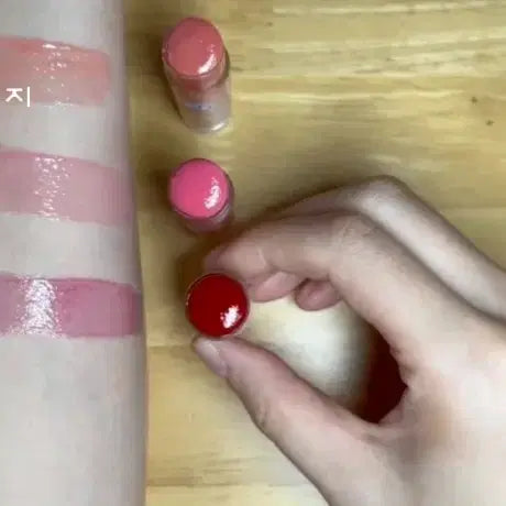 [BUNJANG] Mendolatam Lip Fondue Lip Balm (Red, Nude Beige) / 맨소래담 립퐁듀 립밤 레드,누드베이지(새제품)2컬러