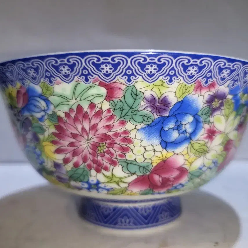 [BUNJANG] Chinese Celadon Porcelain Tea Bowl / 중국도자기 만화채 다완