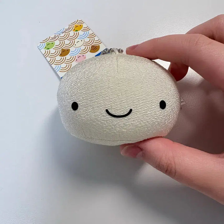 [BUNJANG] Onsen Manju Dumpling Doll Keyring / 온천만쥬 온센만쥬 만두 인형키링