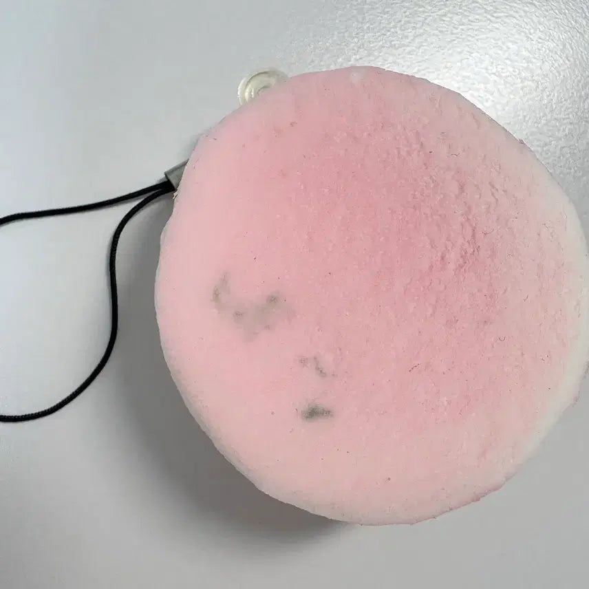 [BUNJANG] Melon Bread Squishy Keychain Pink / 메론빵 스퀴시 키링 핑크