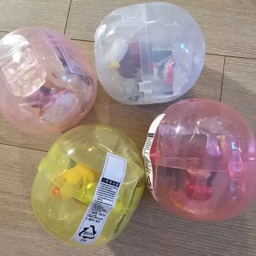 [BUNJANG] Oshi no Ko Sparkling Balloon Figure Set (4 Types, Sealed) / (최애의 아이) 반짝 벌룬 피규어 4종세트(미개봉새상품)
