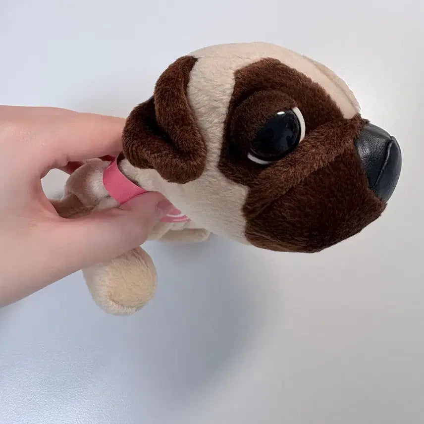 [BUNJANG] The Dog Pug Plush Toy / 고전 더독 더도그 the dog 퍼그 인형