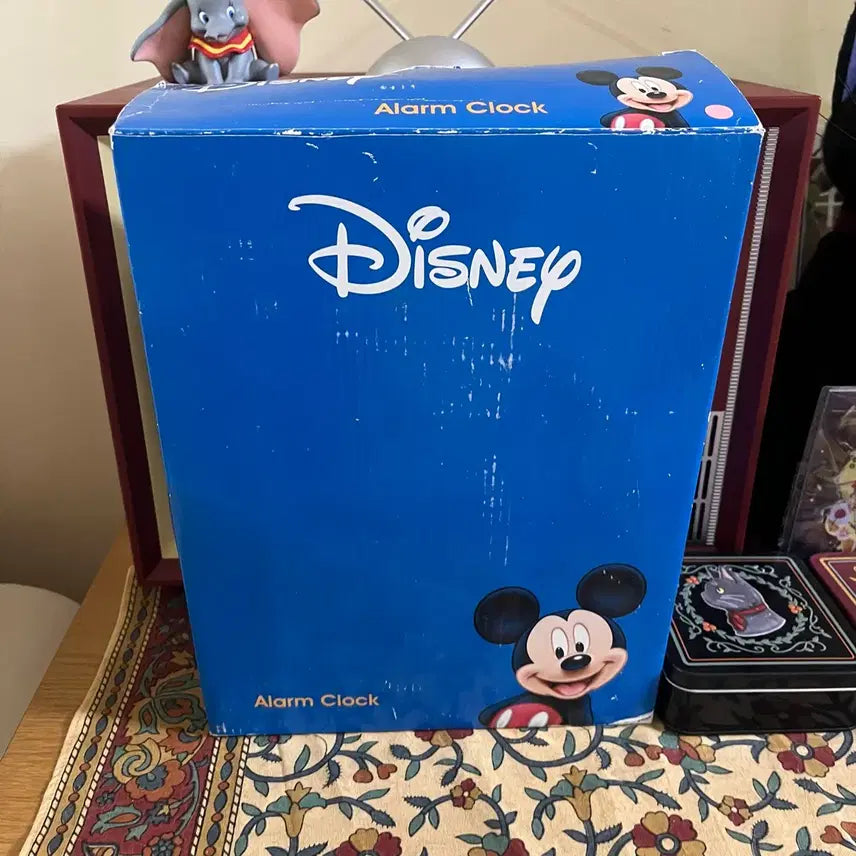 [BUNJANG] Disney Mickey &amp; Minnie Mouse Pink Large Retro Vintage Alarm Clock / 디즈니 미키마우스  미니마우스 핑크 대형 알람시계 레트로 빈티지