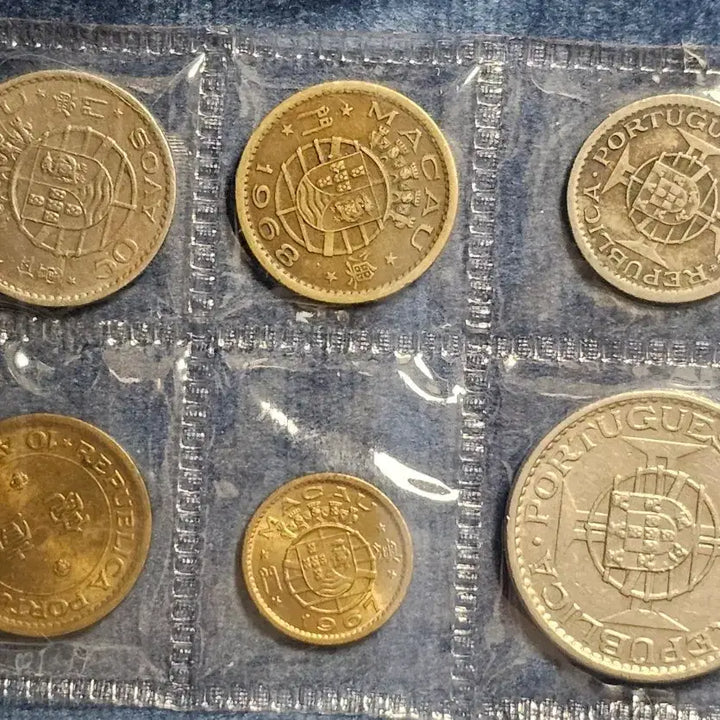 [BUNJANG] Portugal and Macau Vintage Coin Collection / 포르투갈/마카오 동전 모음