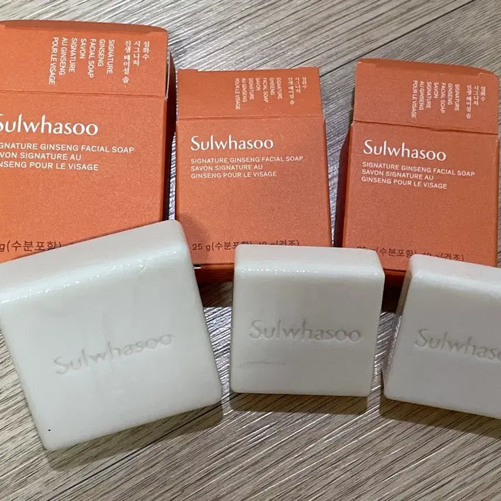 [BUNJANG] Sulwhasoo Signature Ginseng Facial Soap 50g/25g / 설화수 시그니처 진생 페이셜 숍 50g/25g