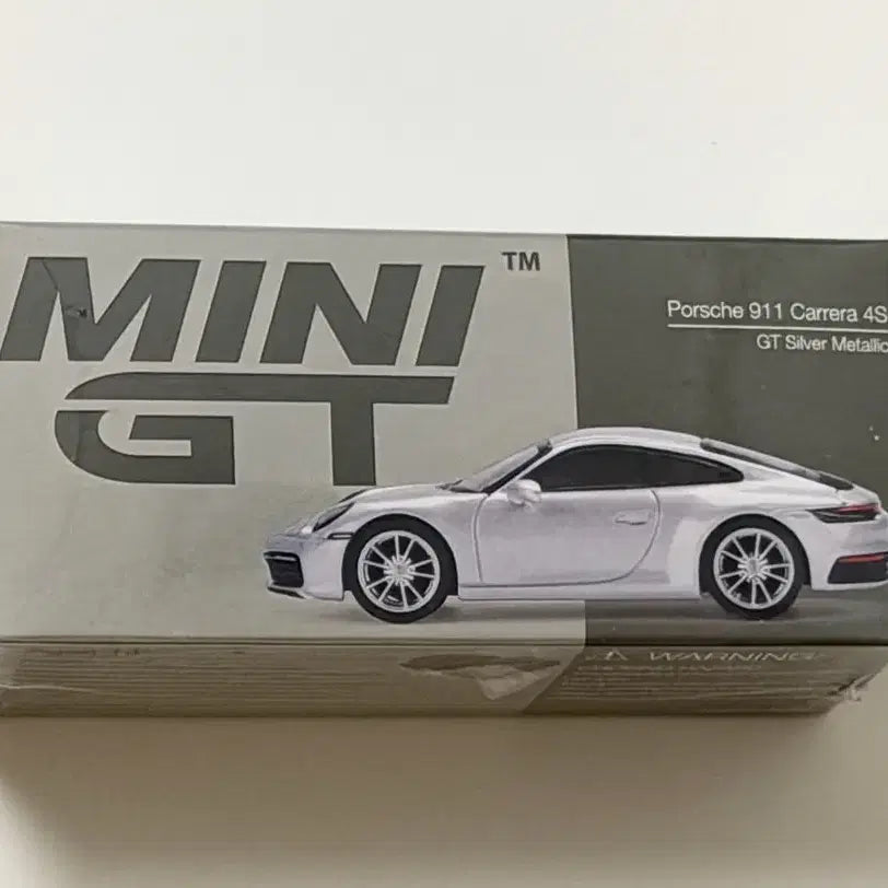 [BUNJANG] Mini GT Porsche 911 Carrera 4S GT Silver Metallic Sealed / 미니gt 포르쉐 911 Carrera 4S GT 실버 메탈릭 미개봉