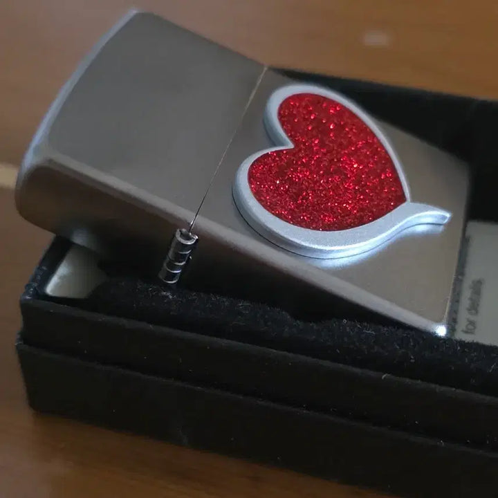 [BUNJANG] Zippo Glitter Heart Lighter / 29410 GLITTER HEART 지포라이터 (정품/새상품)