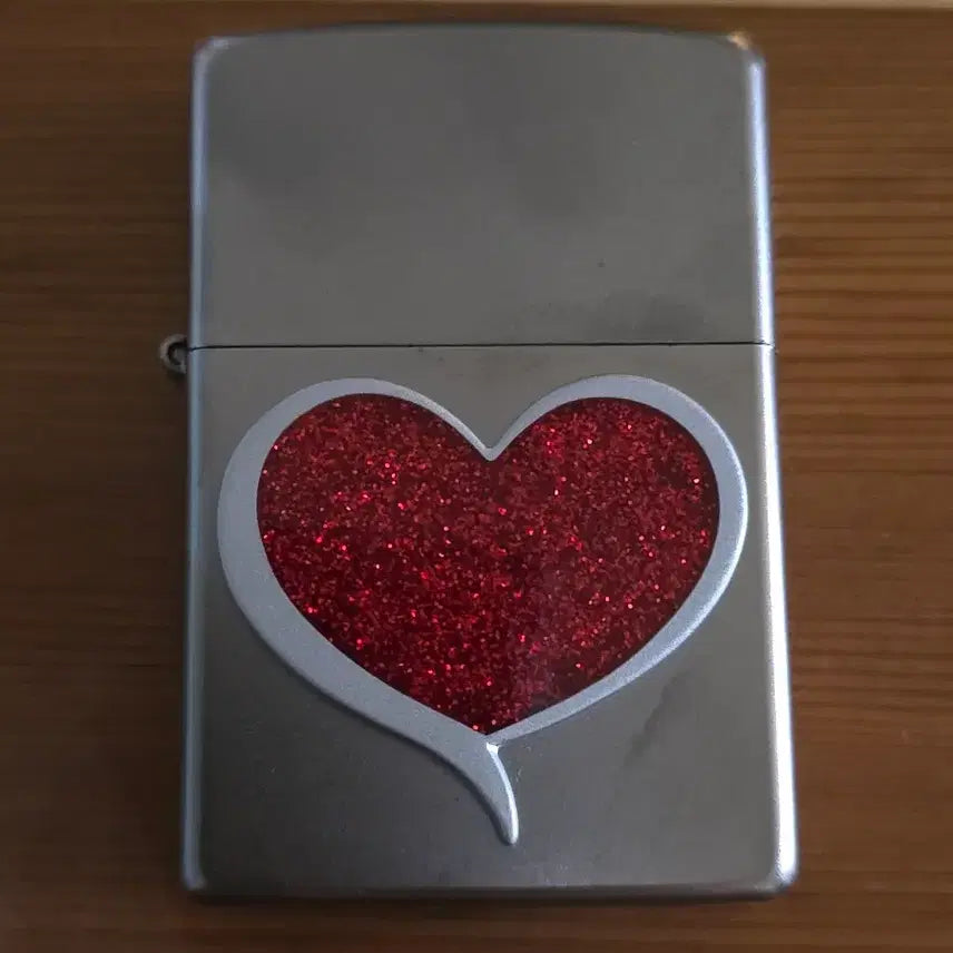 [BUNJANG] Zippo Glitter Heart Lighter / 29410 GLITTER HEART 지포라이터 (정품/새상품)