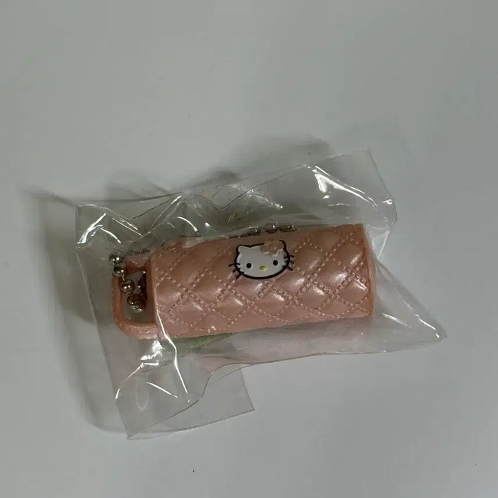 [BUNJANG] Hello Kitty Pink Quilting Bag Charm / 헬로키티 핑크 퀼팅 가방 키링