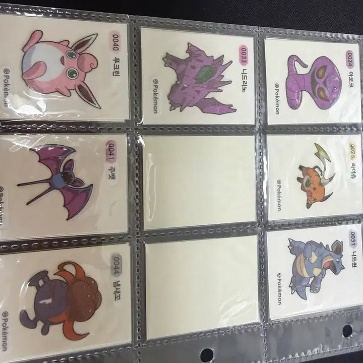 [BUNJANG] Pokemon Sticker Set - Season 2 Uncompleted 40 Types Bundle / 포켓몬 띠부씰 시즌2 미완성 40종 일괄 판매
