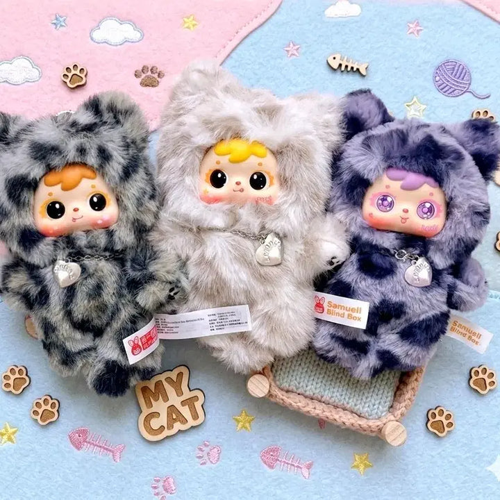 [BUNJANG] Samuel Hoppy Cat Bundle Set Keyring / 3개일괄) 사무엘 호피 고양이 호피캣 베이비쓰리 사무엘 키링