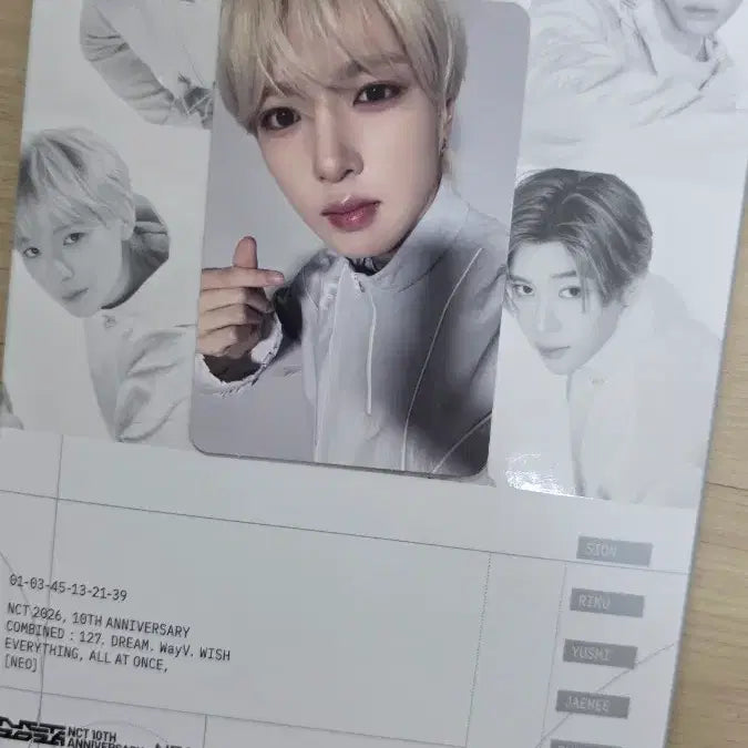 [BUNJANG] NCT Wish Group Photo Set Sakuya Photocard / 엔시티 팝업 엔시티위시 그룹 포토세트 사쿠야 포카