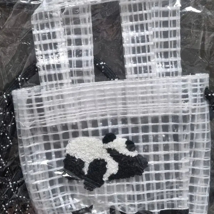 [BUNJANG] BEAST Panda PVC Bag Set (2 Types) / BEAST 판다 PVC 가방 2종 세트