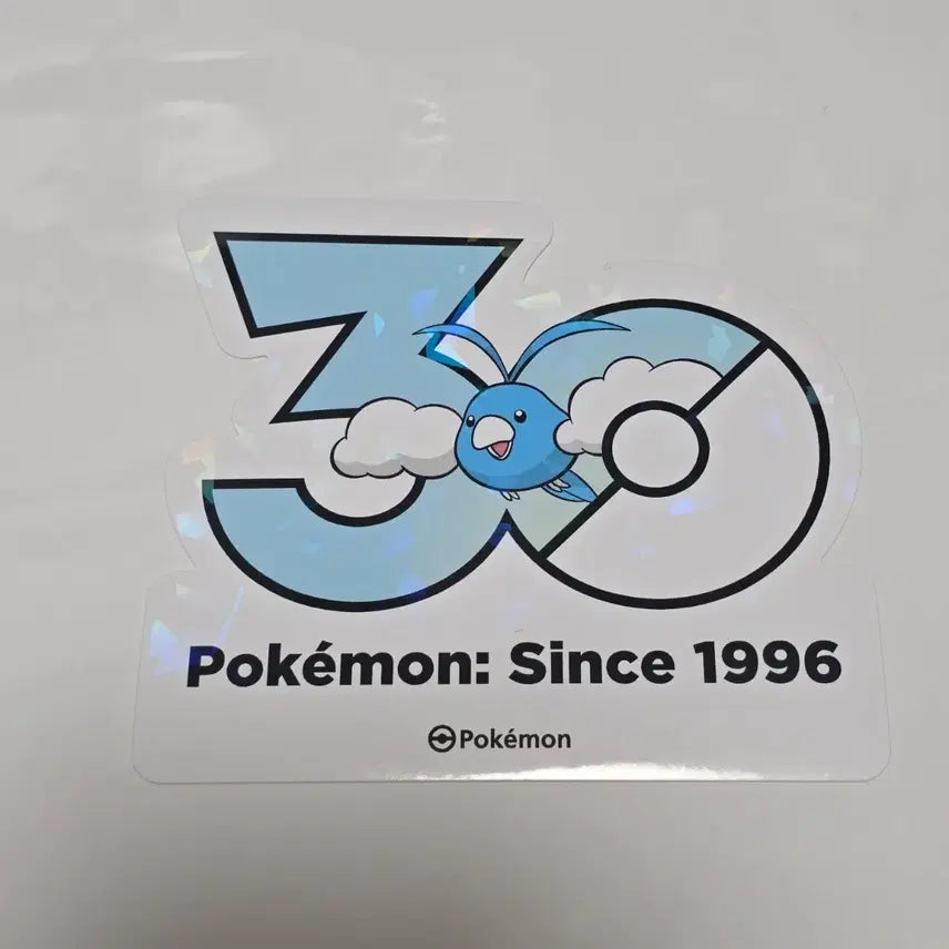 [BUNJANG] Pokemon 30th Anniversary Fabiko Sticker / 포켓몬 30주년 스티커 파비코