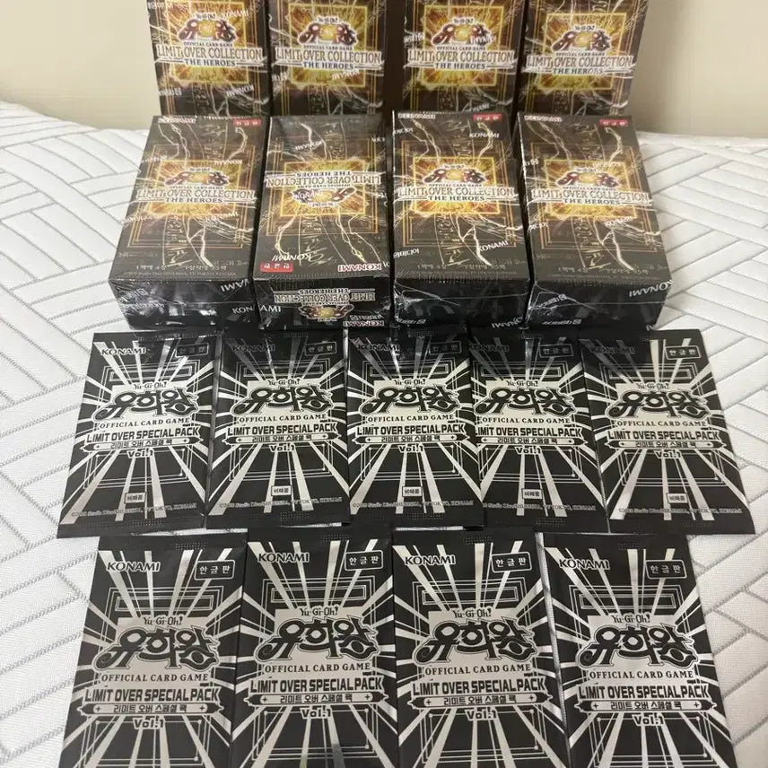 [BUNJANG] Yu-Gi-Oh! Limited Over Collection 8 Boxes + 9 Promo Packs / (새상품)리미티드 오버 컬렉션 8박스 +프로모 9팩