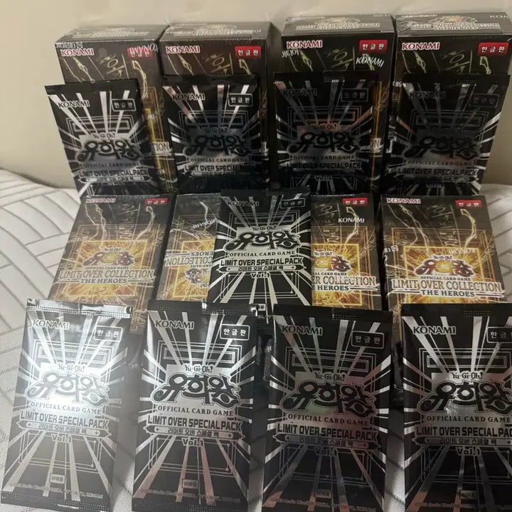 [BUNJANG] Yu-Gi-Oh! Limited Over Collection 8 Boxes + 9 Promo Packs / (새상품)리미티드 오버 컬렉션 8박스 +프로모 9팩