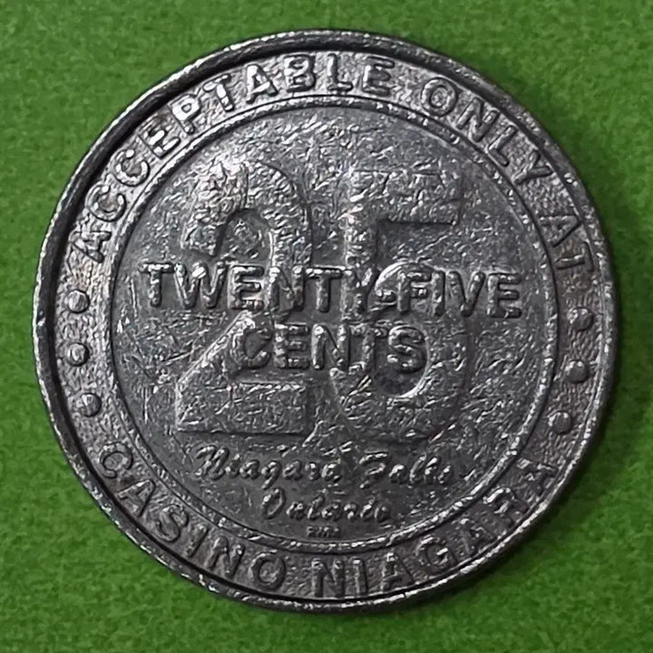 [BUNJANG] Niagara Game Zone 25-Cent Commemorative Token / 나이아가라 게임존 25센트 기념 토큰 M3015
