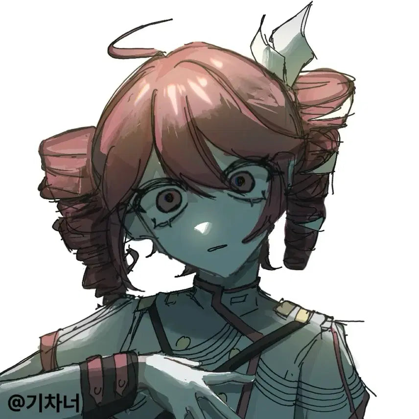 [BUNJANG] Half-Body Portrait Commission - Anime Style / 라면먹고싶어요 두흉상 그림 커미션