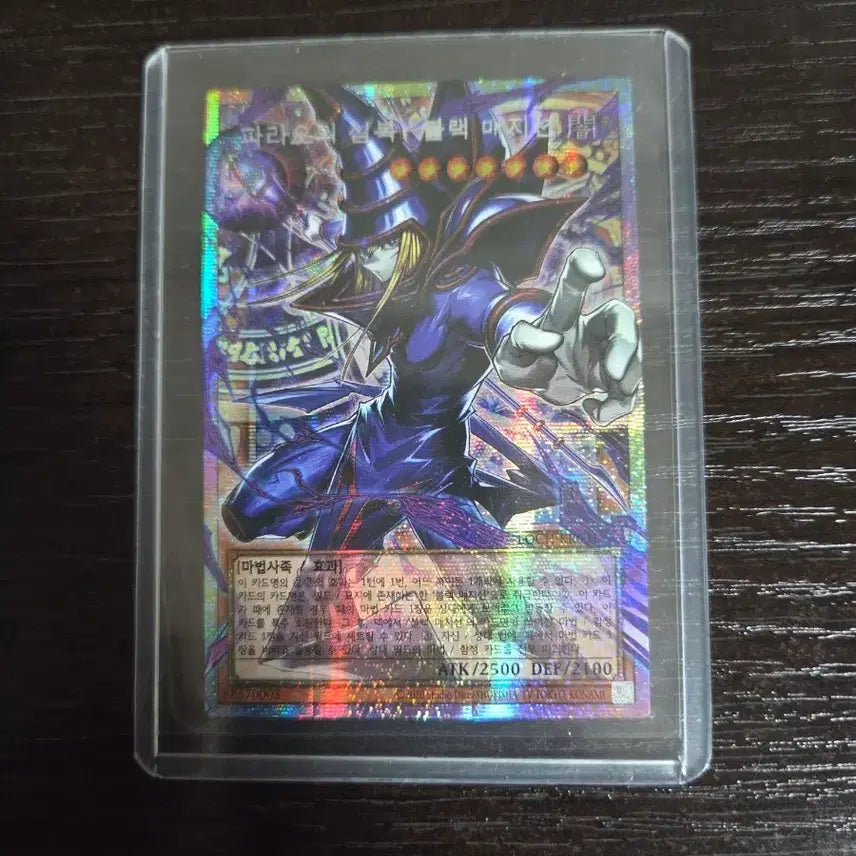 [BUNJANG] Black Magician Over-Sleeved Card / 파라오의 심복 블랙 매지션 오버프싴