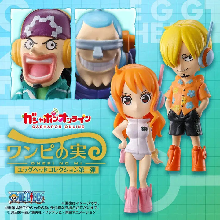 [BUNJANG] One Piece Ope Ope no Mi Egghead Collection Frankie Gacha Figure / 원피스의 열매 원피노미 에그헤드 컬렉션 프랑키 가챠 피규어