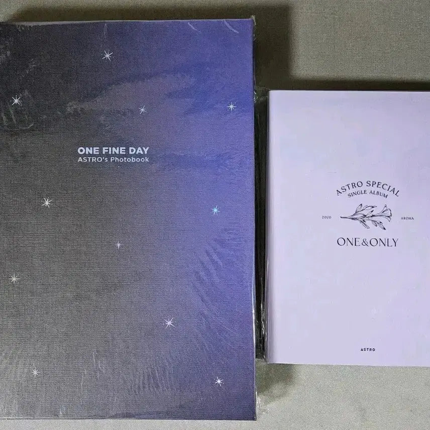 [BUNJANG] Astro One Fine Day Photobook &amp; One&amp;Only Album Bundle Set / astro One Fine Day &amp; One&amp;Only