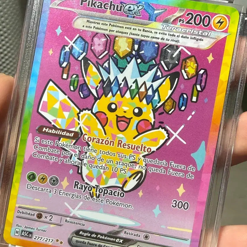 [BUNJANG] Pokémon Card Scarlet &amp; Violet: Terastal Pikachu SAR (Spanish Edition) / 포켓몬카드 메가드림 테라스탈 피카츄 SAR