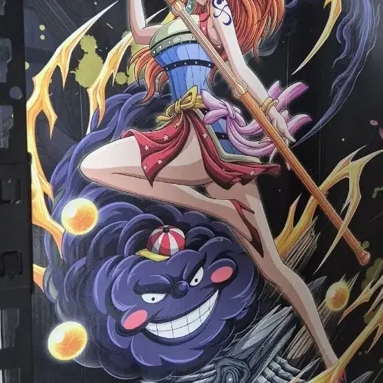 [BUNJANG] MJ Studio One Piece Nami Resin Figure LED / 원피스 레진 피규어 MJ나미 Led