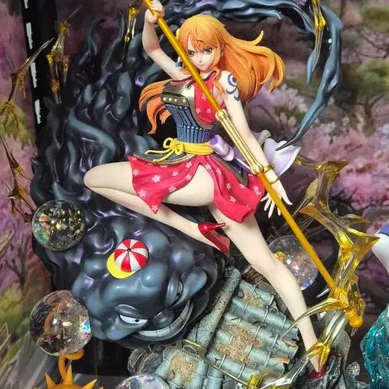 [BUNJANG] MJ Studio One Piece Nami Resin Figure LED / 원피스 레진 피규어 MJ나미 Led