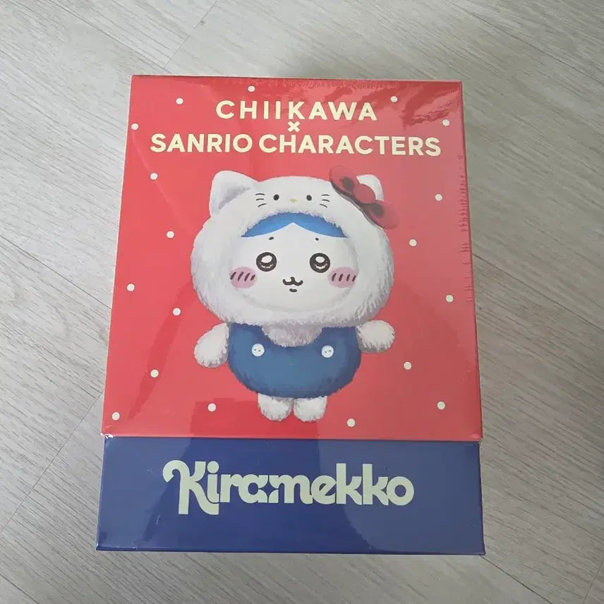 [BUNJANG] Sanrio x Chiikawa My Melody Mascot Plush Doll (Sealed) / 치이카와 산리오 캐릭터즈 치이카와 마이멜로디 마스코트 인형(미개봉)