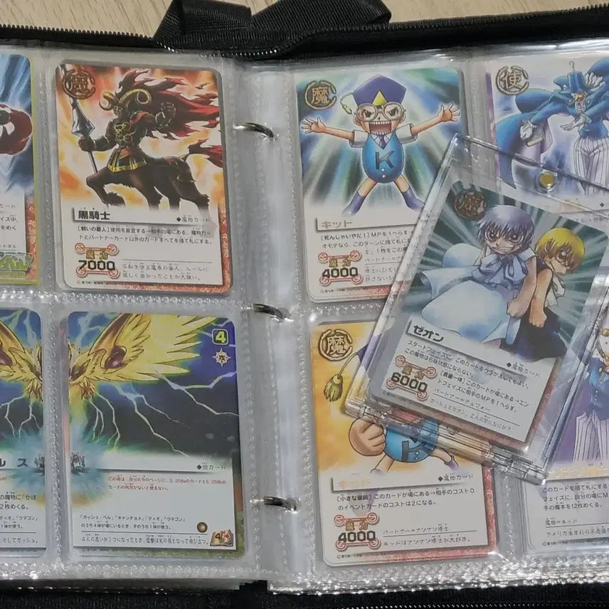 [BUNJANG] Gash Bell Partner + Monster Cards Bundle (Approx. 200 pcs) / 일판) 갓슈벨 파트너+마물 카드 약 200장 / 중고 일괄정리