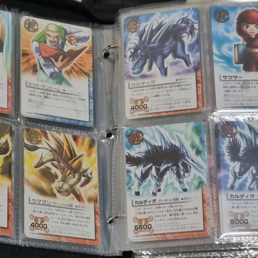 [BUNJANG] Gash Bell Partner + Monster Cards Bundle (Approx. 200 pcs) / 일판) 갓슈벨 파트너+마물 카드 약 200장 / 중고 일괄정리
